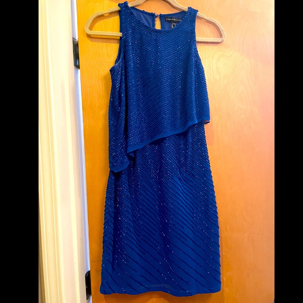 Aiden Mattox Beaded Dress